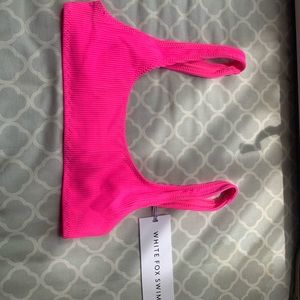 Brand new White Fox Boutique bikini top